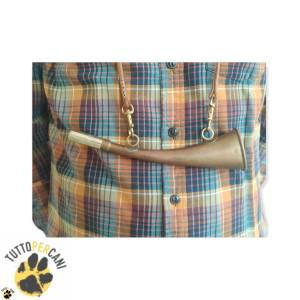 TRACOLLA ART-ARTISAN ROUND IN CUOIO