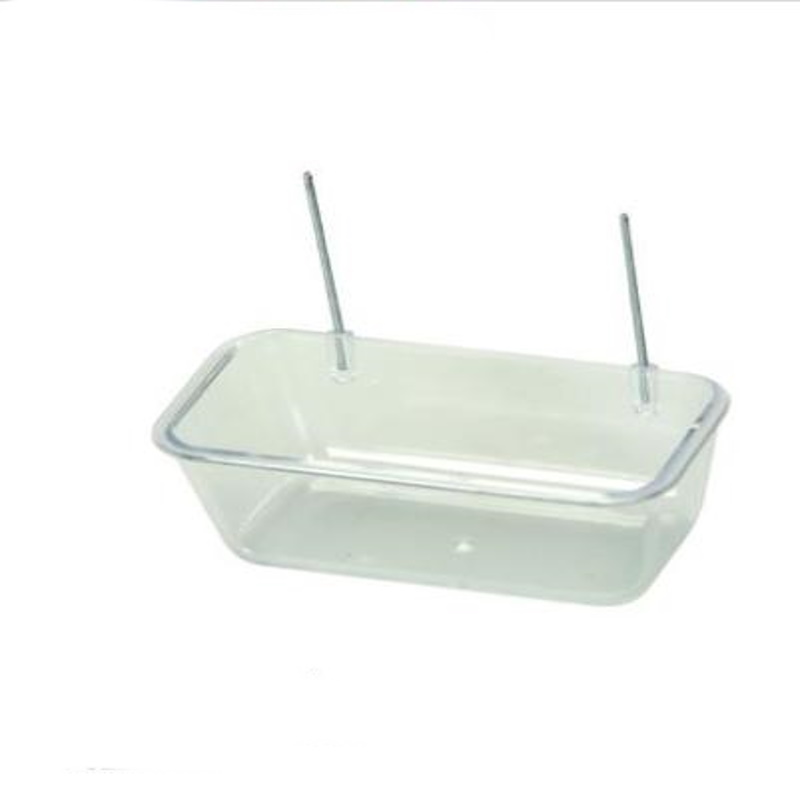 2Gr Mangiatoia Interna Piccola con Ferri per Uccelli - immagine 2