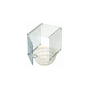 2Gr Nido Esterno in Ferro e Plastica per Uccelli