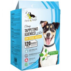 Pet & Hugs Tappetini Igienici Clean Profumati al Talco per Cani 60 X 60 cm