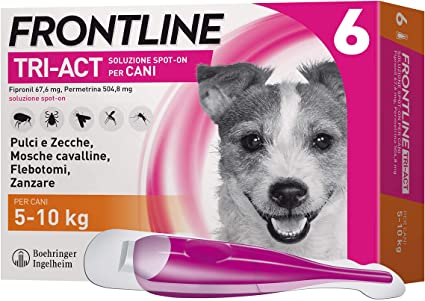 Frontline Tri Act 6 Pipette 5-10Kg