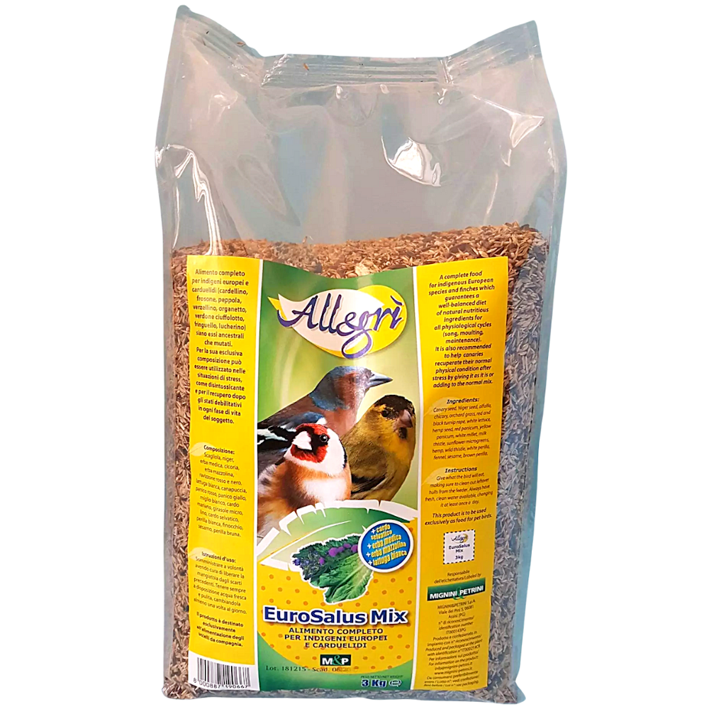 Allegrì EuroSalus Mix Semi per Uccelli Indigeni Europei - immagine 2