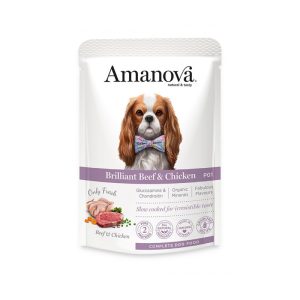 Amanova Patè Grain Free Vitello e Pollo per Cane Adulto 100 gr