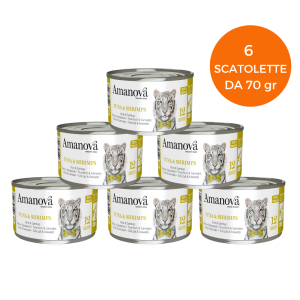 Amanova Cat – 012 Tonno & Gamberetti In Brodo
