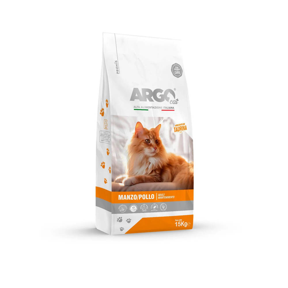 Argo Croccantini Mantenimento Gatto Adult 15kg Manzo – Pollo - immagine 2