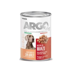 Argo Dog Bocconi Con Manzo 415 g