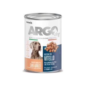 Argo Dog Bocconi Con Vitello 415 g