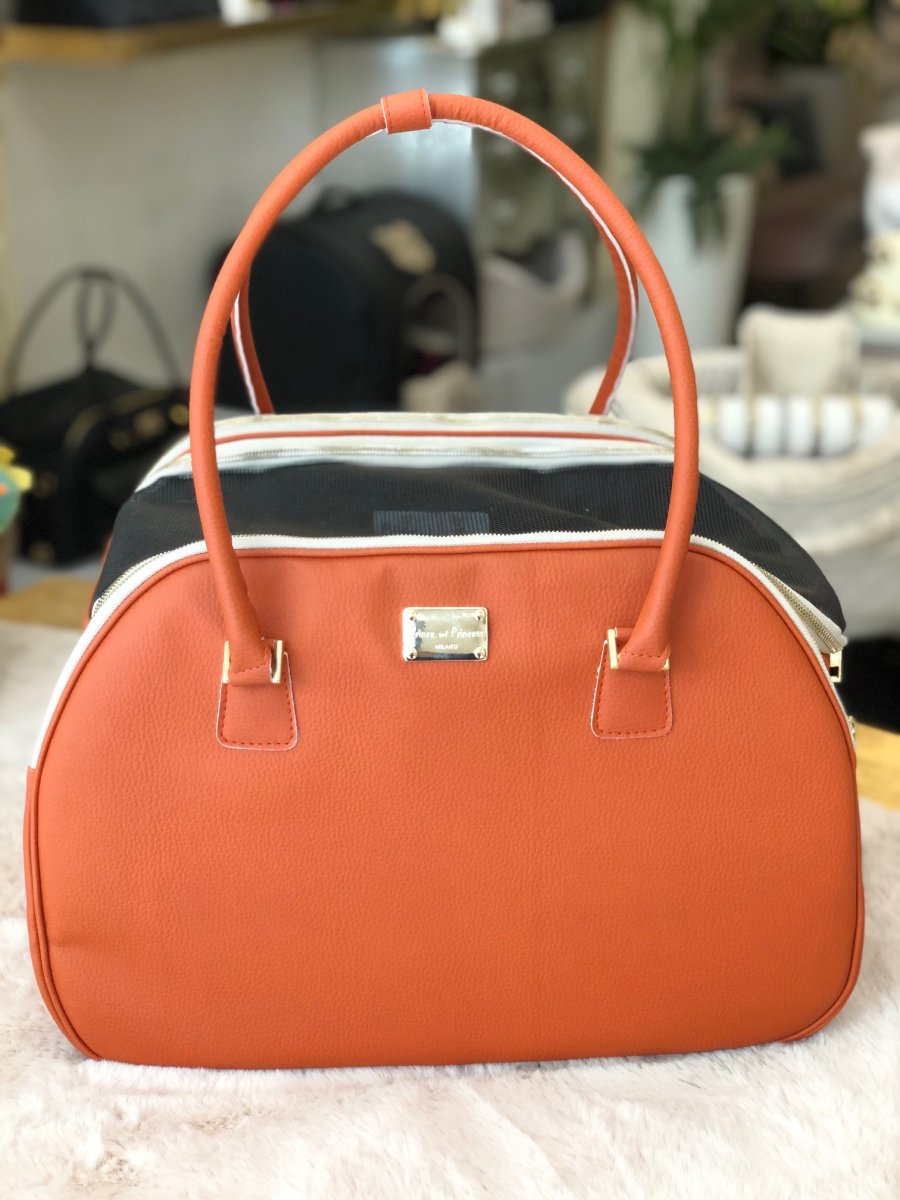 Bowling bag – airplane carrier/travel bag – orange