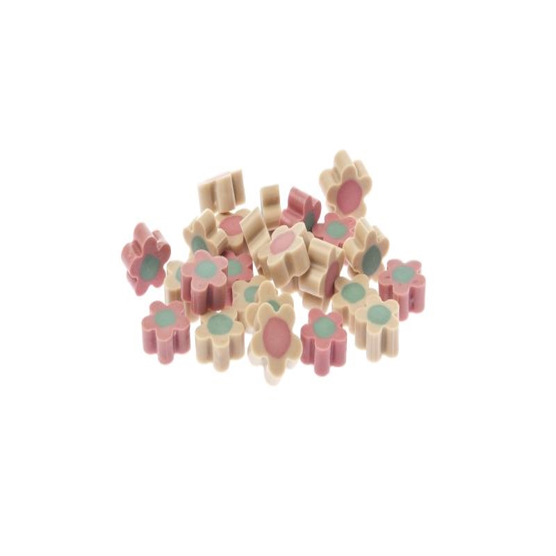 Ferribiella Bone Fruit Snack Cane Fiorellini Gusto Frutta 120 gr - immagine 2