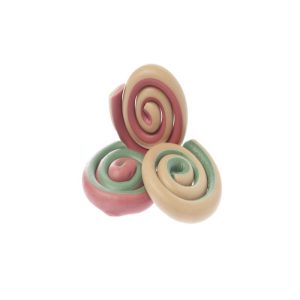 Ferribiella Bone Fruit Snack Cane Rotelle Gusto Frutta 100 gr