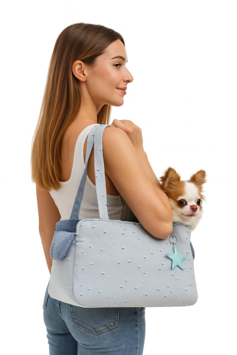 Denim Blue Tote Bag - immagine 5