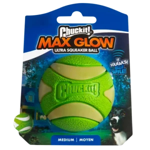 Chuckit Max Glow Ultra Squeaker