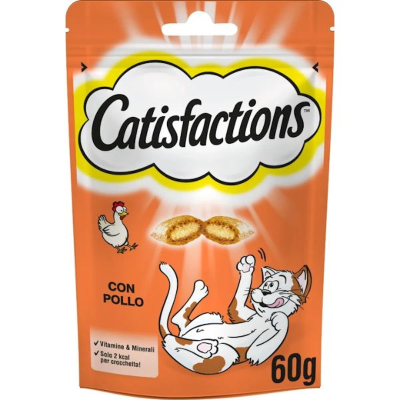 Catisfactions Snack per Gatto Gusto Pollo - immagine 2