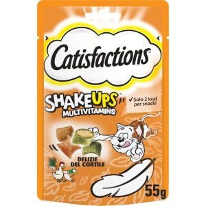 Catisfactions Shake Ups Multivitamins Snack Gatto Delizie Del Cortile