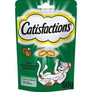 Catisfactions Snack per Gatto Gusto Tacchino