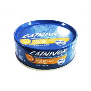 DRN Catnivor Soft Patè per Gatto Adulto Gusto Agnello 80 gr
