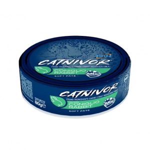 DRN Catnivor Soft Patè per Gatto Adulto Gusto Coniglio 80 gr