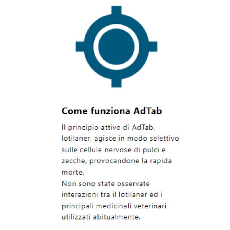 AdTab Elanco Compresse Masticabili per Gatti da 2 a 8 kg - immagine 4