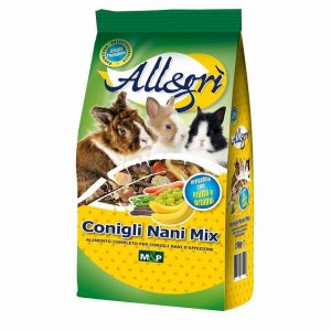 Allegrì Alimento Completo per Conigli Nani Mix