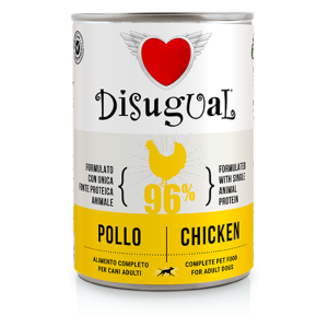 Disugual Adult Grain Free Patè Monoproteico per Cane Gusto Pollo