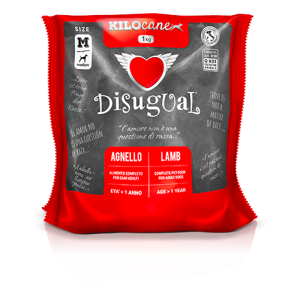 Disugual Crocchette per Cane Adulto Gusto Agnello Medium