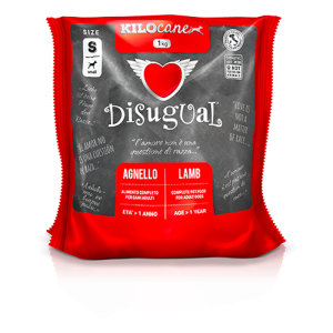 Disugual Crocchette per Cane Adulto Gusto Agnello Small