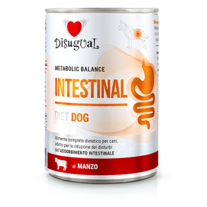 Disugual Diet Metabolic Balance Patè Intestinal per Cane Manzo