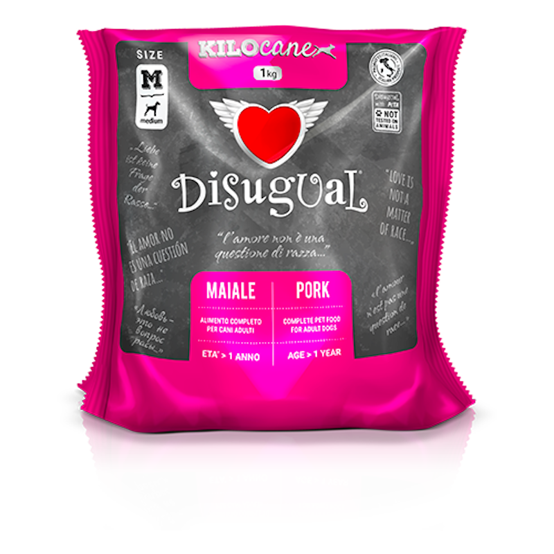 Disugual Crocchette per Cane Adulto Gusto Maiale Medium - immagine 2