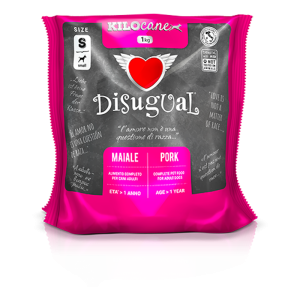 Disugual Crocchette per Cane Adulto Gusto Maiale Small