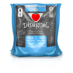 Disugual Puppy Crocchette per Cuccioli Gusto Pesce Small