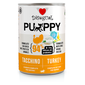 Disugual Puppy Patè per Cuccioli Gusto Tacchino