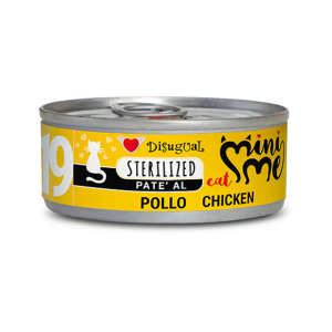 Disugual Mini Me Sterilized Patè per Gatti Sterilizzati Gusto Pollo 85 gr