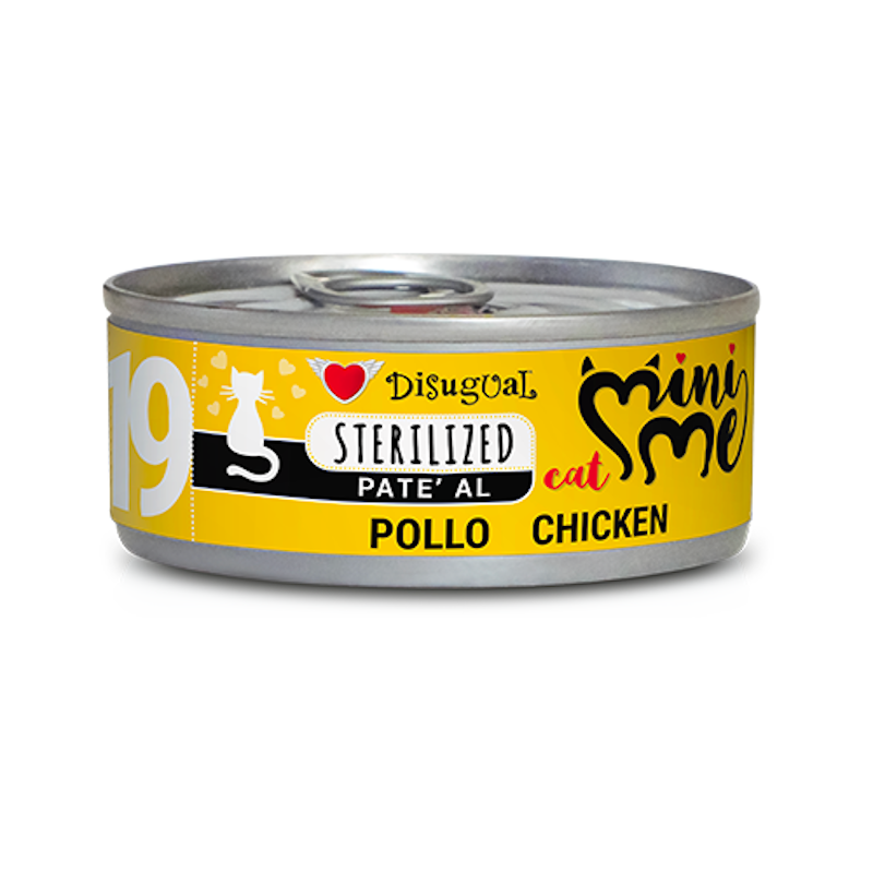 Disugual Mini Me Sterilized Patè per Gatti Sterilizzati Gusto Pollo 85 gr - immagine 2
