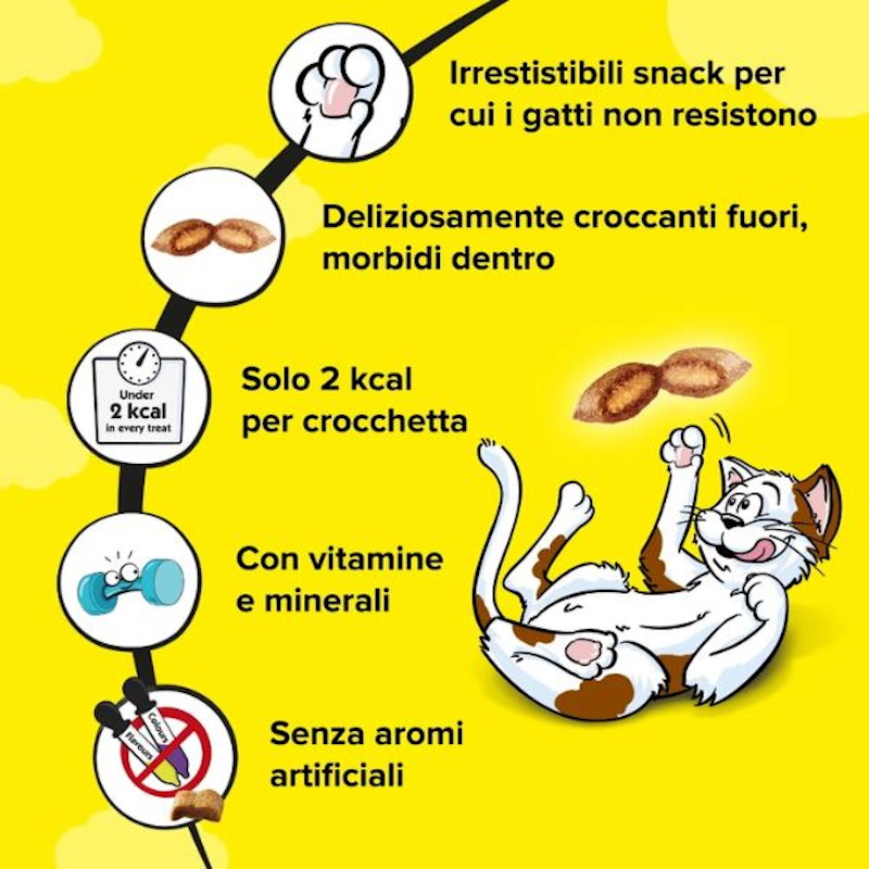 Catisfactions Snack per Gatto Gusto Pollo - immagine 5