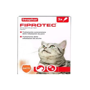 Beaphar Fiprotec Antiparassitario Spot On Gatto