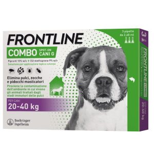 Frontline Combo Antiparassitario per Cane da 20 kg a 40 kg