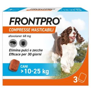 FrontPro Compresse Antiparassitarie per Cane Taglia Media 10-25 kg