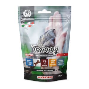 Giuntini Snack per Cani di tutte le Taglie Crancy Dog Training Manzo 90 gr