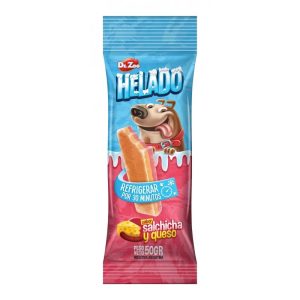 Dr. Zoo Helado Gelato per Cane Gusto Salsiccia e Formaggio 50 gr