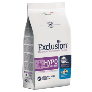 Exclusion Diet Hypoallergenic Adult Medium/Large Breed Pesce e Patate