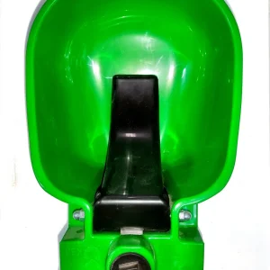 Abbeveratoio in plastica K50 verde a lingua 2,2 L