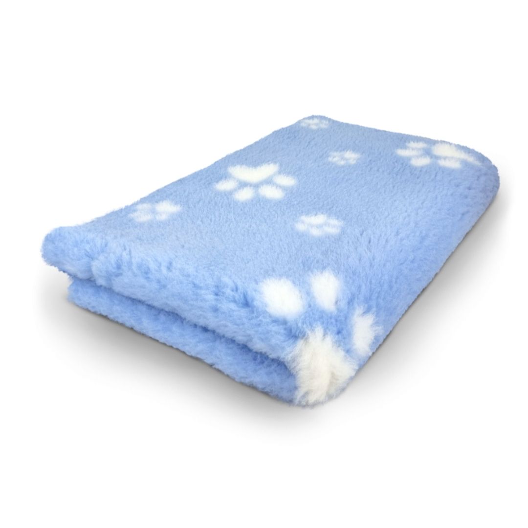 Vetbed Azzurro Zampe Bianche 100×150 - immagine 2