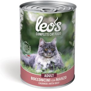 Monge Leo’s Bocconcini per Gatto Adulto Manzo 415 gr
