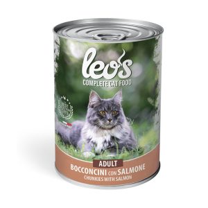 Monge Leo’s Bocconcini per Gatto Adulto Salmone 415 gr