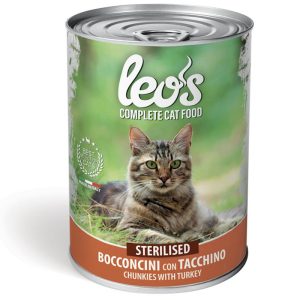 Monge Leo’s Bocconcini per Gatto Sterilizzato Tacchino 415 gr