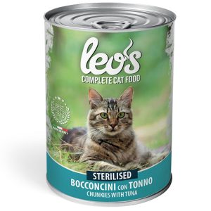 Monge Leo’s Bocconcini per Gatto Sterilizzato Tonno 415 gr