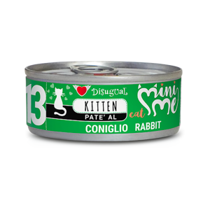 Disugual Mini Me Kitten Patè per Gattini Gusto Coniglio 85 gr