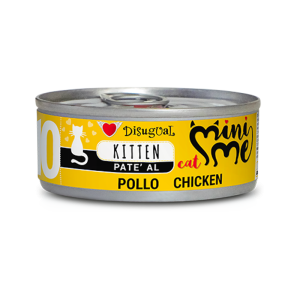 Disugual Mini Me Kitten Patè per Gattini Gusto Pollo 85 gr