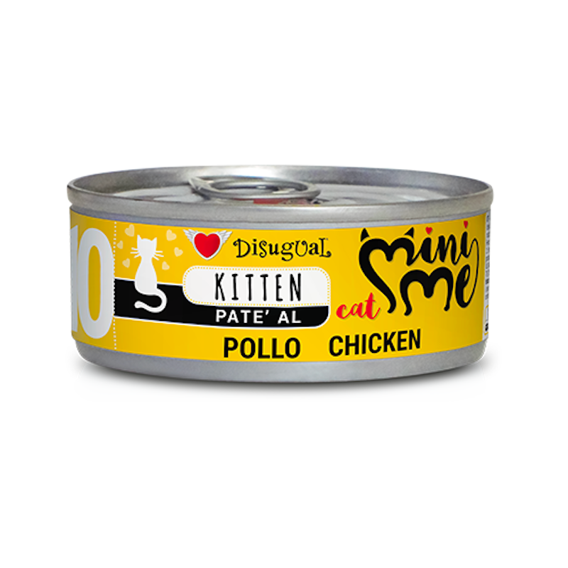 Disugual Mini Me Kitten Patè per Gattini Gusto Pollo 85 gr