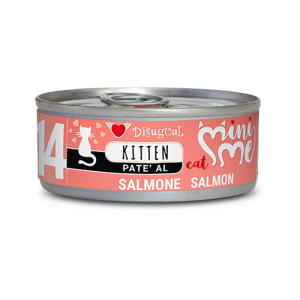 Disugual Mini Me Kitten Patè per Gattini Gusto Salmone 85 gr